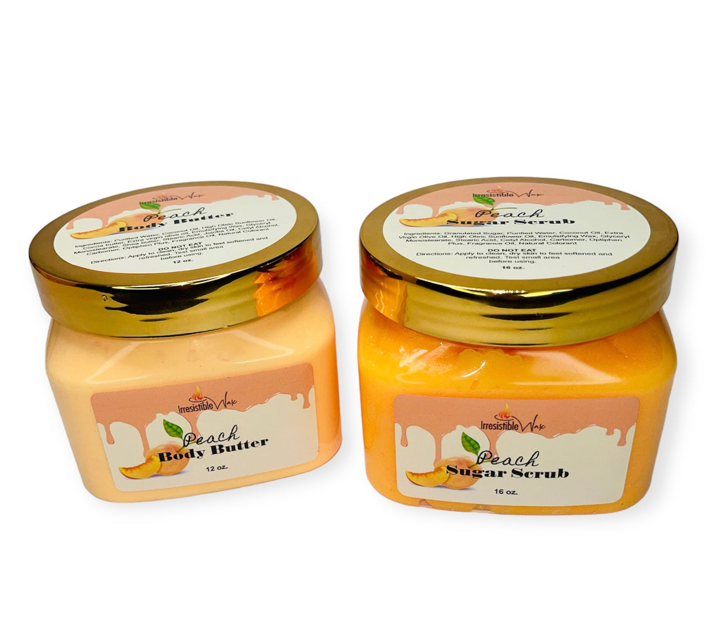 Peach Body Butter or Scrub