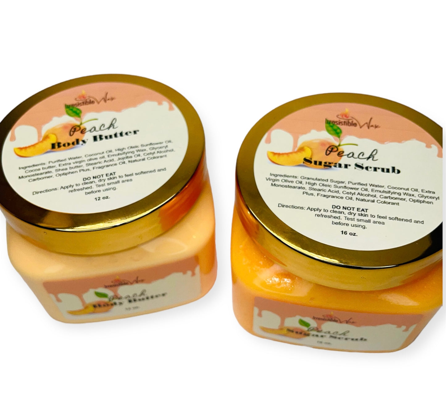 Peach Body Butter or Scrub
