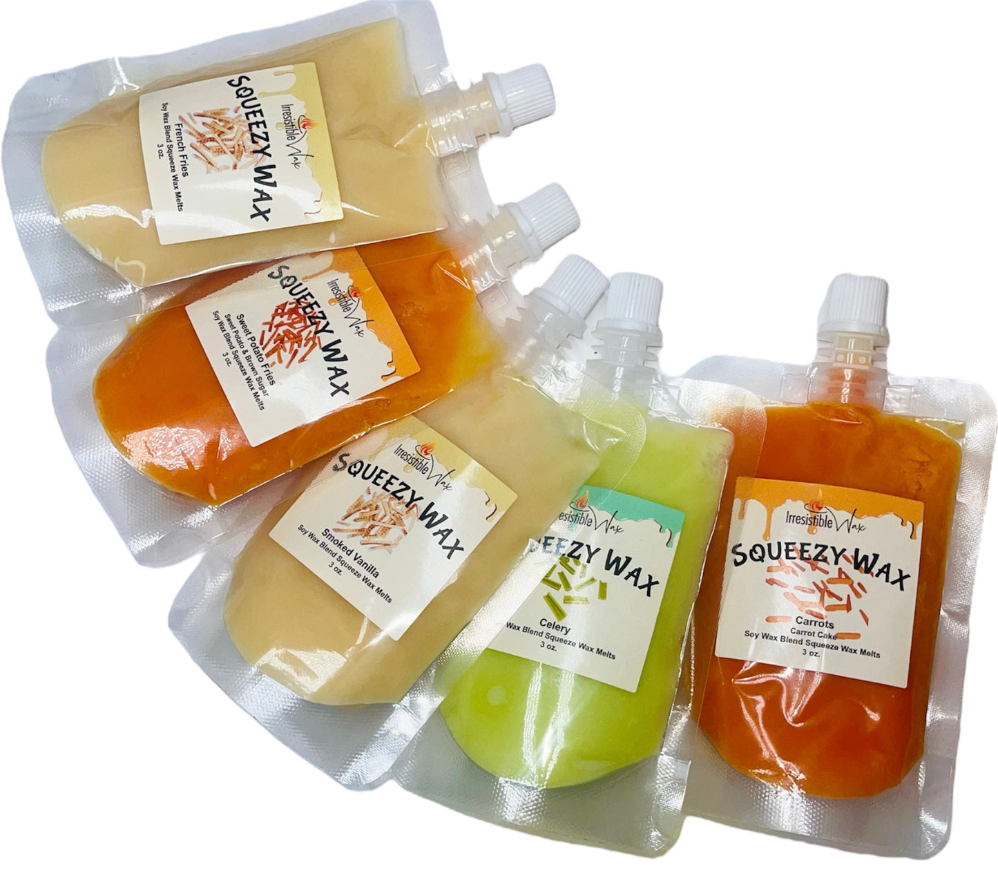 You choose Chicken Wings Squeezable Wax Melts