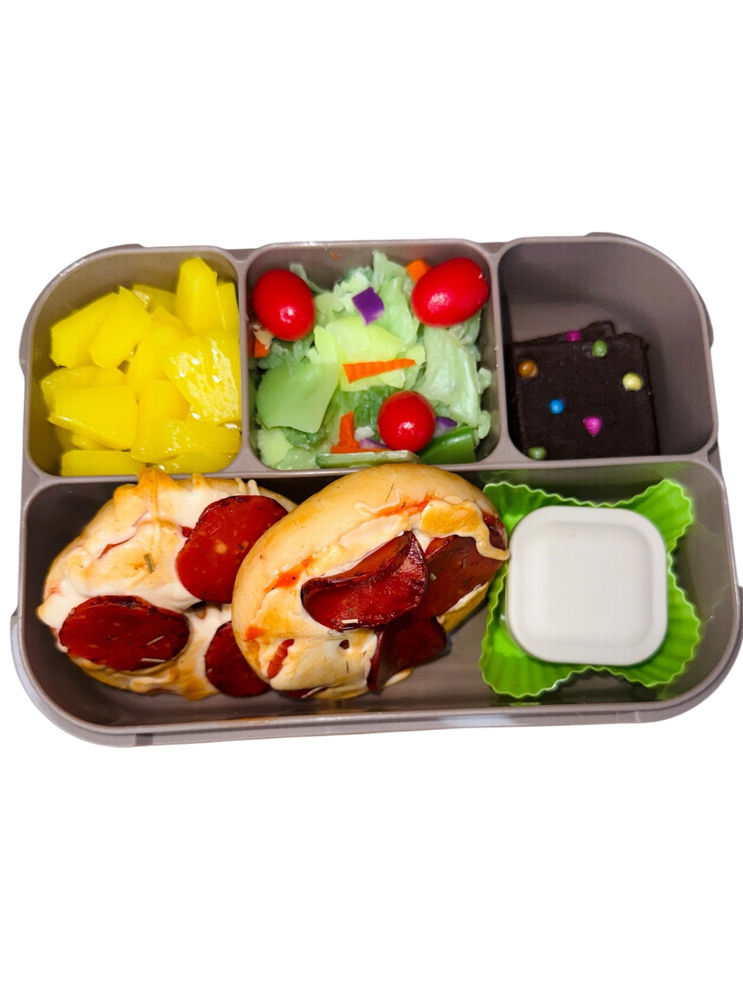 Bento/Lunch Pizza Bagels Box