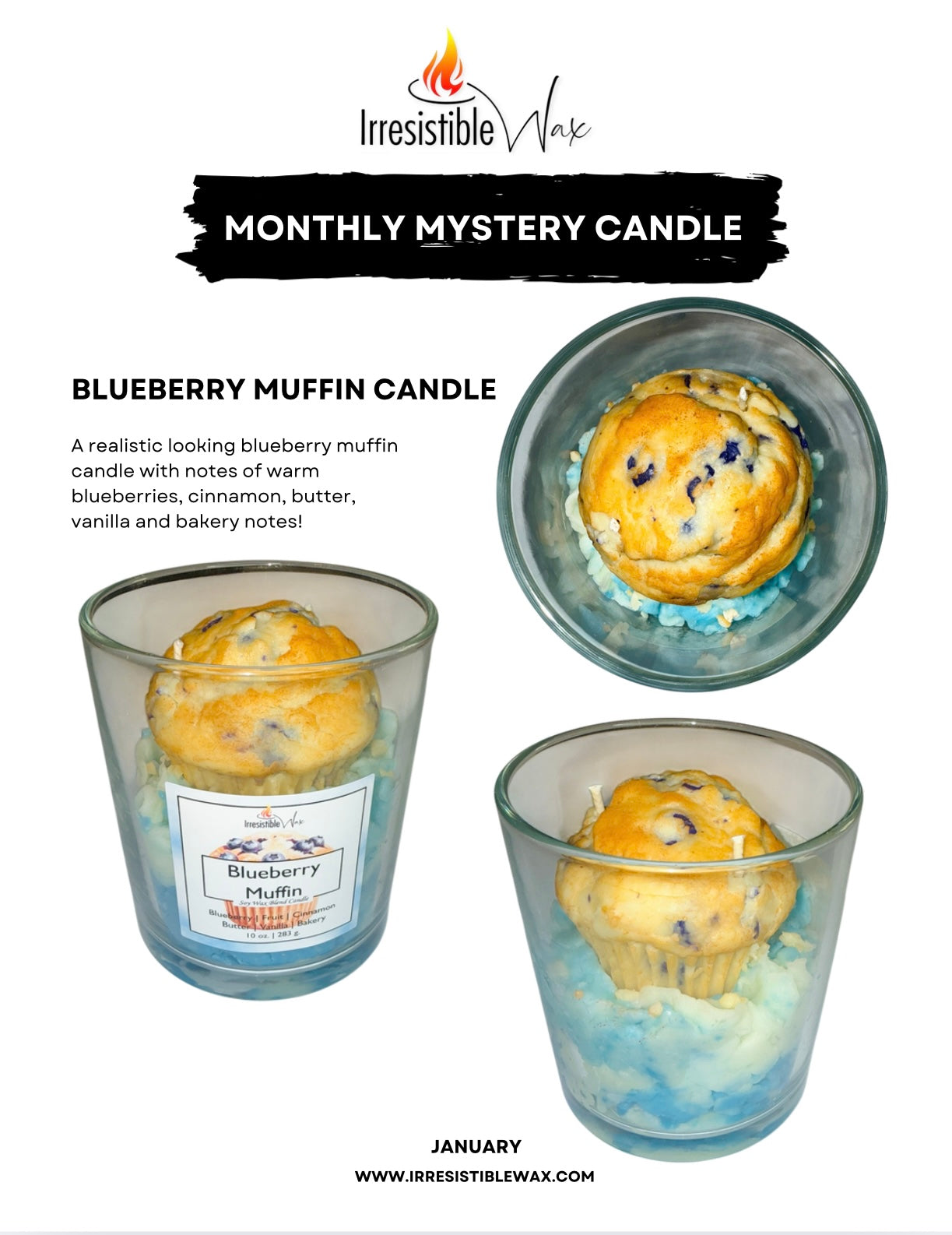 Monthly Subscription Mystery Candle