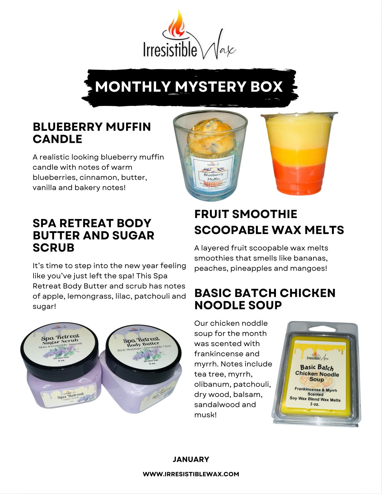 Monthly Mystery Subscription Box