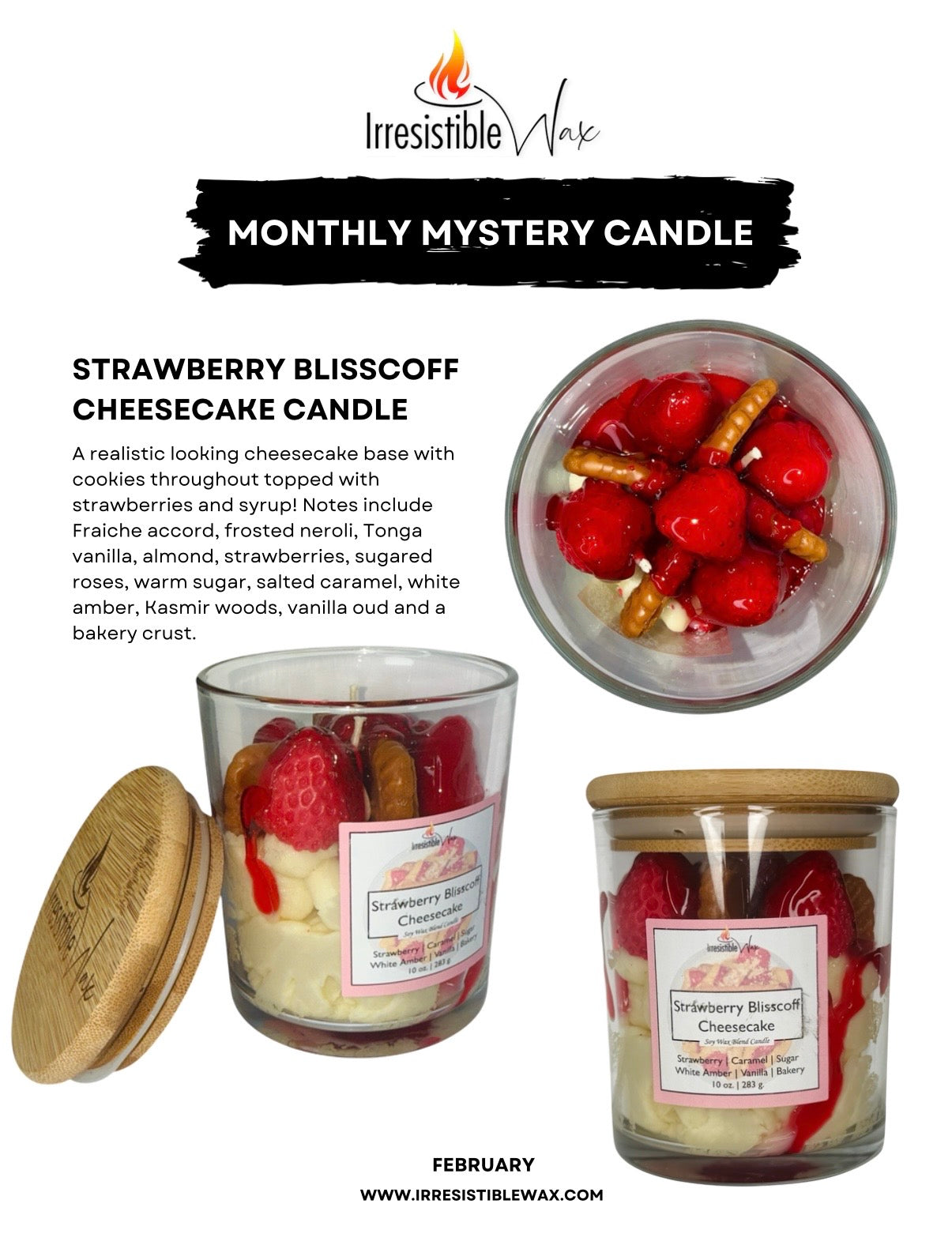 Monthly Subscription Mystery Candle
