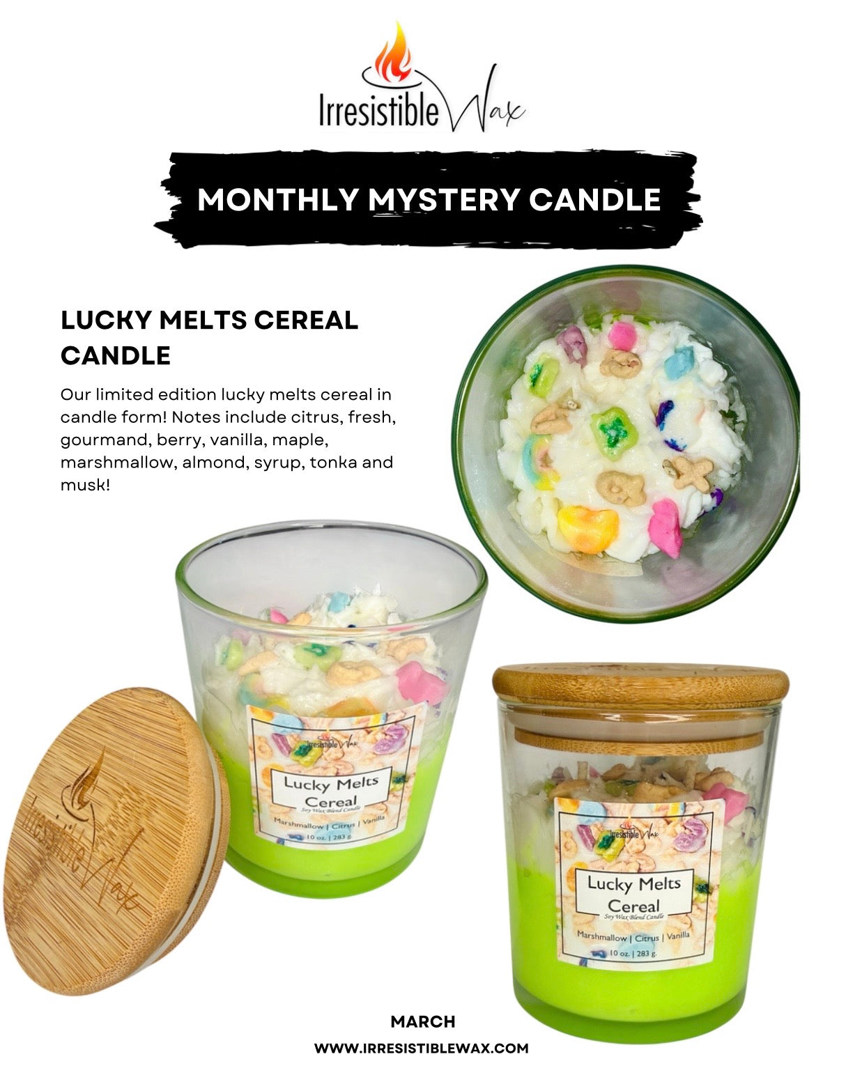 Monthly Subscription Mystery Candle