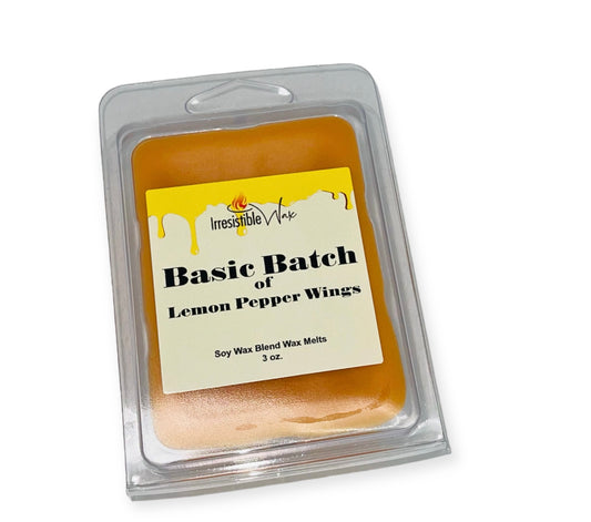 Basic Batch of Lemon Pepper Wings Wax Melts