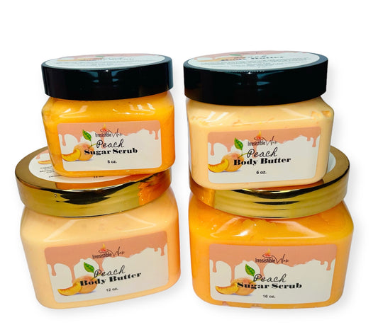 Peach Body Butter or Scrub