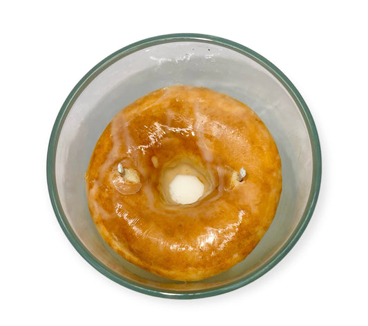 Glazed Donut Candle