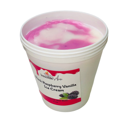 Black raspberry vanilla Ice Cream Scoopable Wax Melts