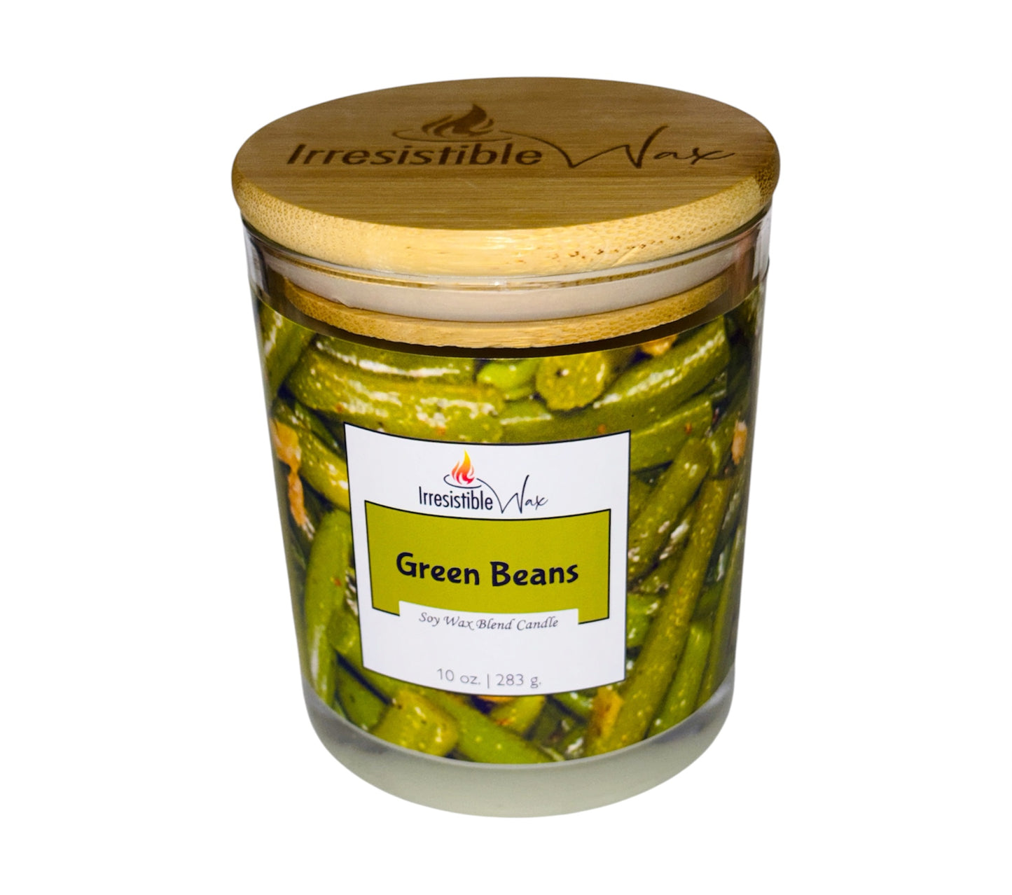 Green Beans Candle