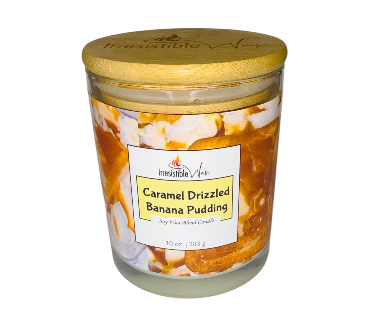 Caramel Drizzled Banana Pudding Candle