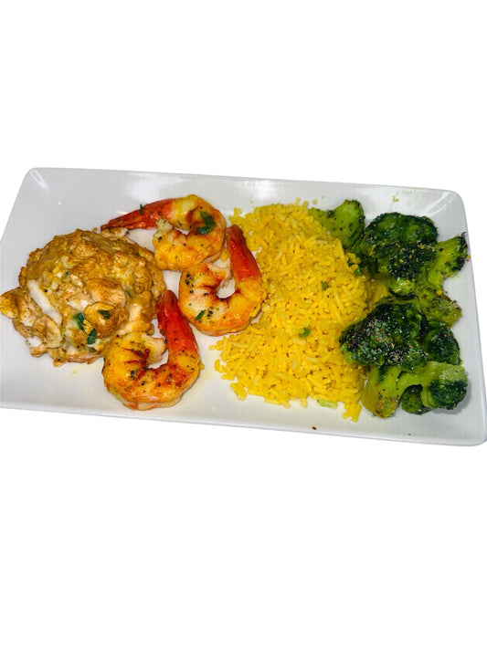 realistic crab cake and shrimp wax melts